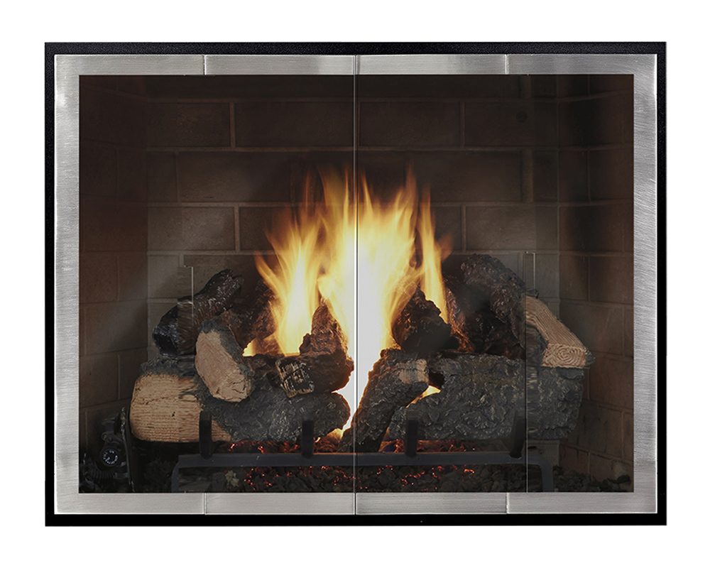 Design Specialties Moderne Fireplace Doors 